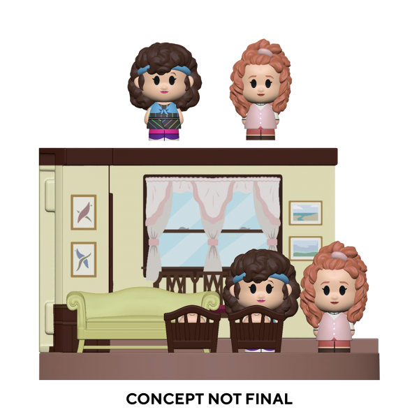 Funko Mini Moments WandaVision - Living Room 80s - Wanda and Agatha Harkness